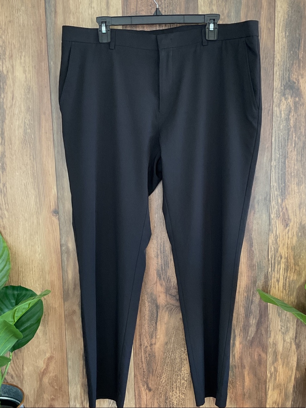 Tommy Hilfiger Men's Black Dress Pants 38 x 30     472B